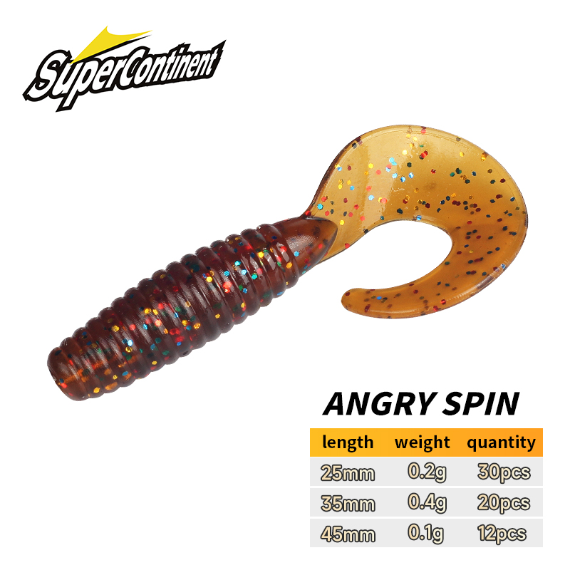 Supercontinent Soft Bait angry - Fishing Lure Soft Plastic 评论和价格