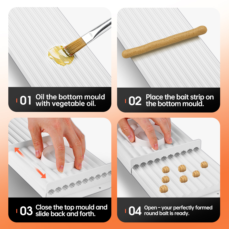 WEIHE Round Bait Shaping Board - Fishing Lure Making Kit 评论和价格