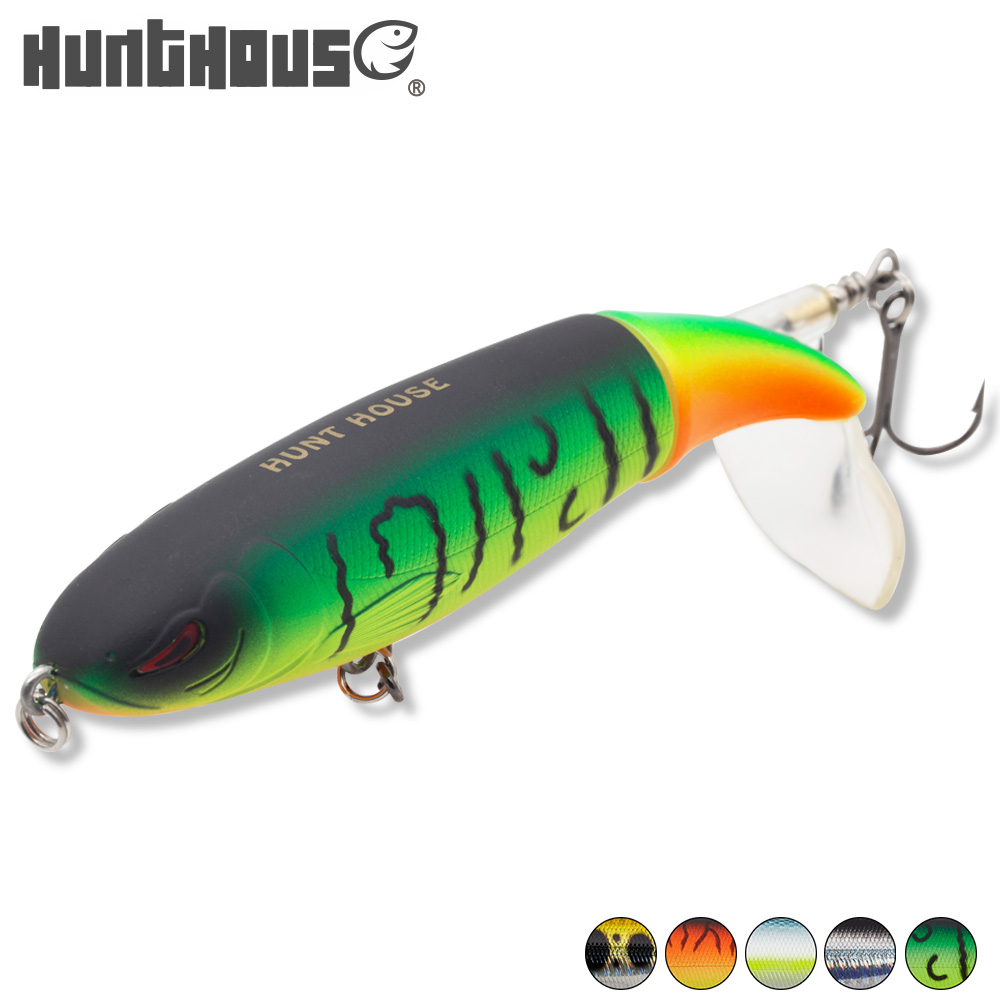 Hunthouse Whopper Plopper Hard - Fishing Lure Popper 评论和价格
