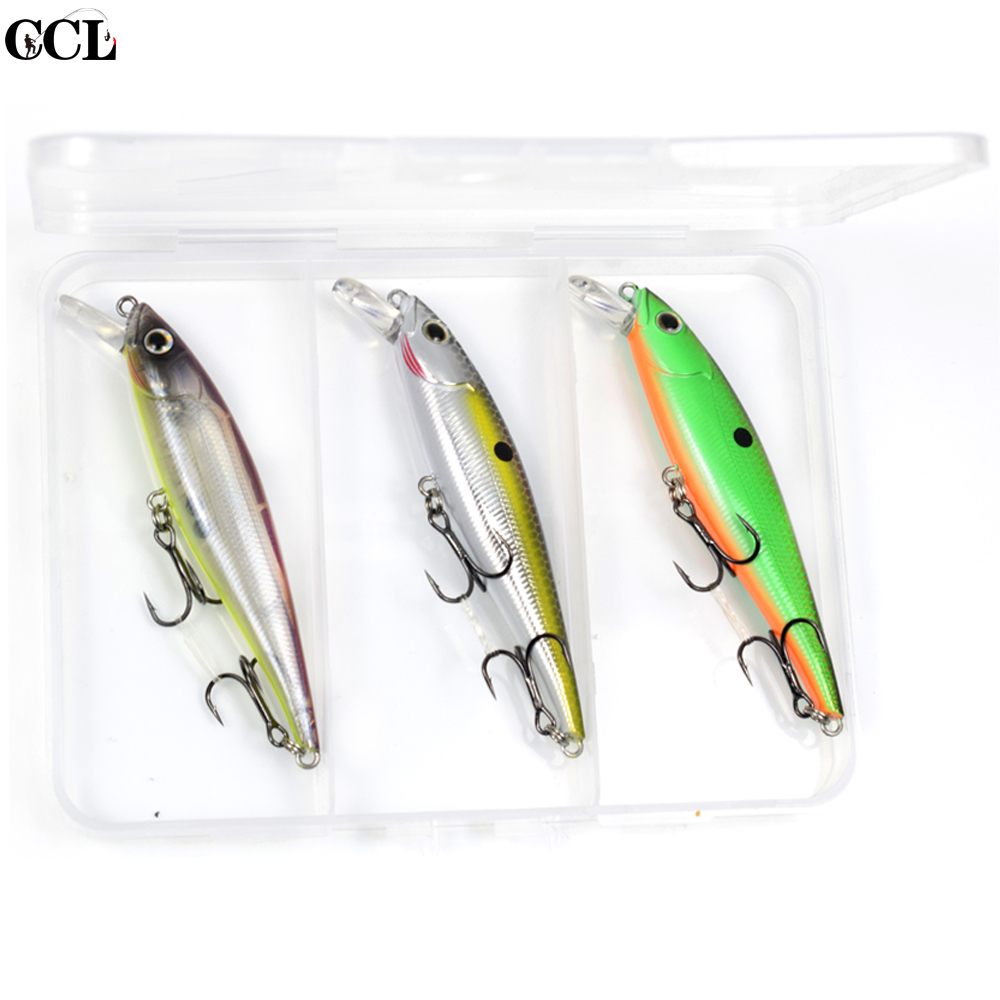 CCLTBA 3pcs/lot Customzied Fis - Fishing Lure Jerkbait 评论和价格