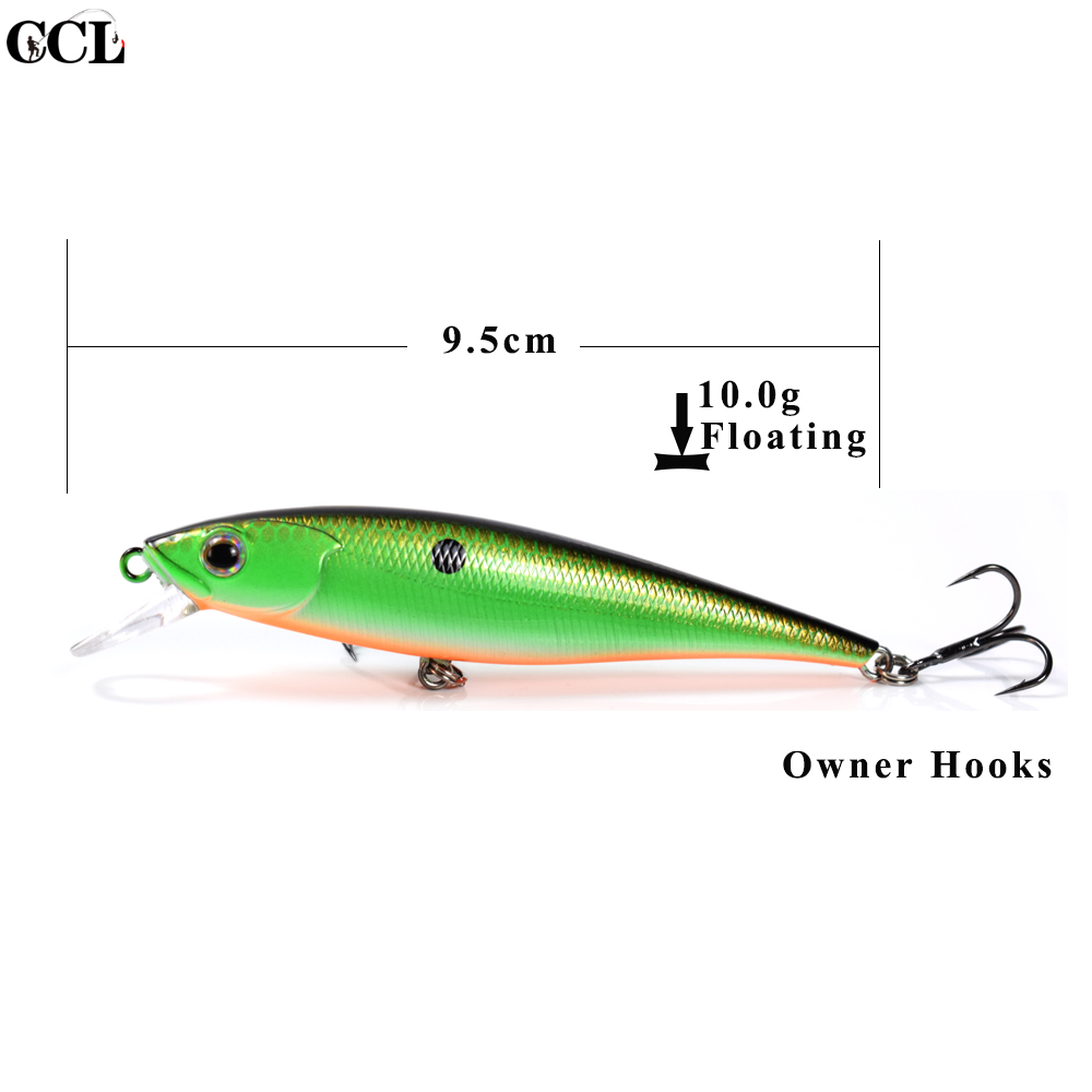 CCLTBA 3pcs/lot Customzied Fis - Fishing Lure Jerkbait 评论和价格