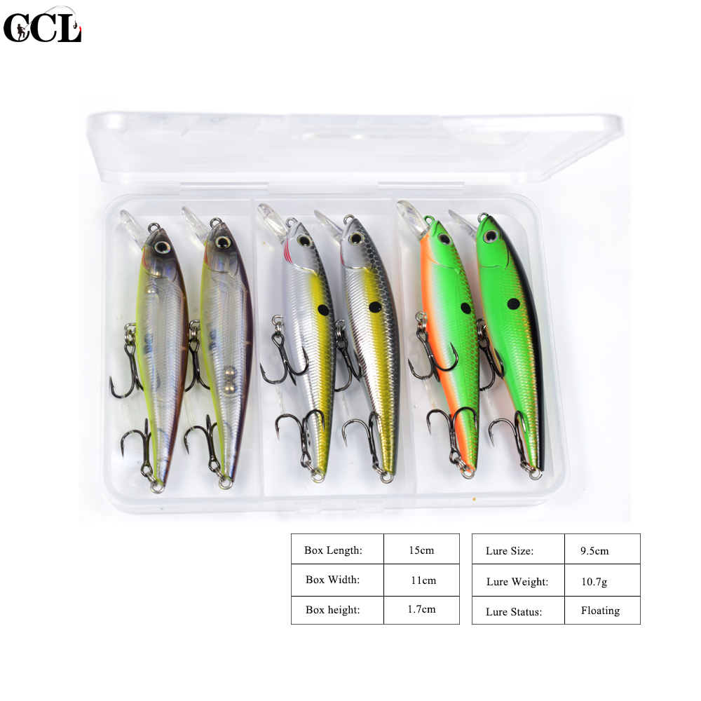 CCLTBA 3pcs/lot Customzied Fis - Fishing Lure Jerkbait 评论和价格