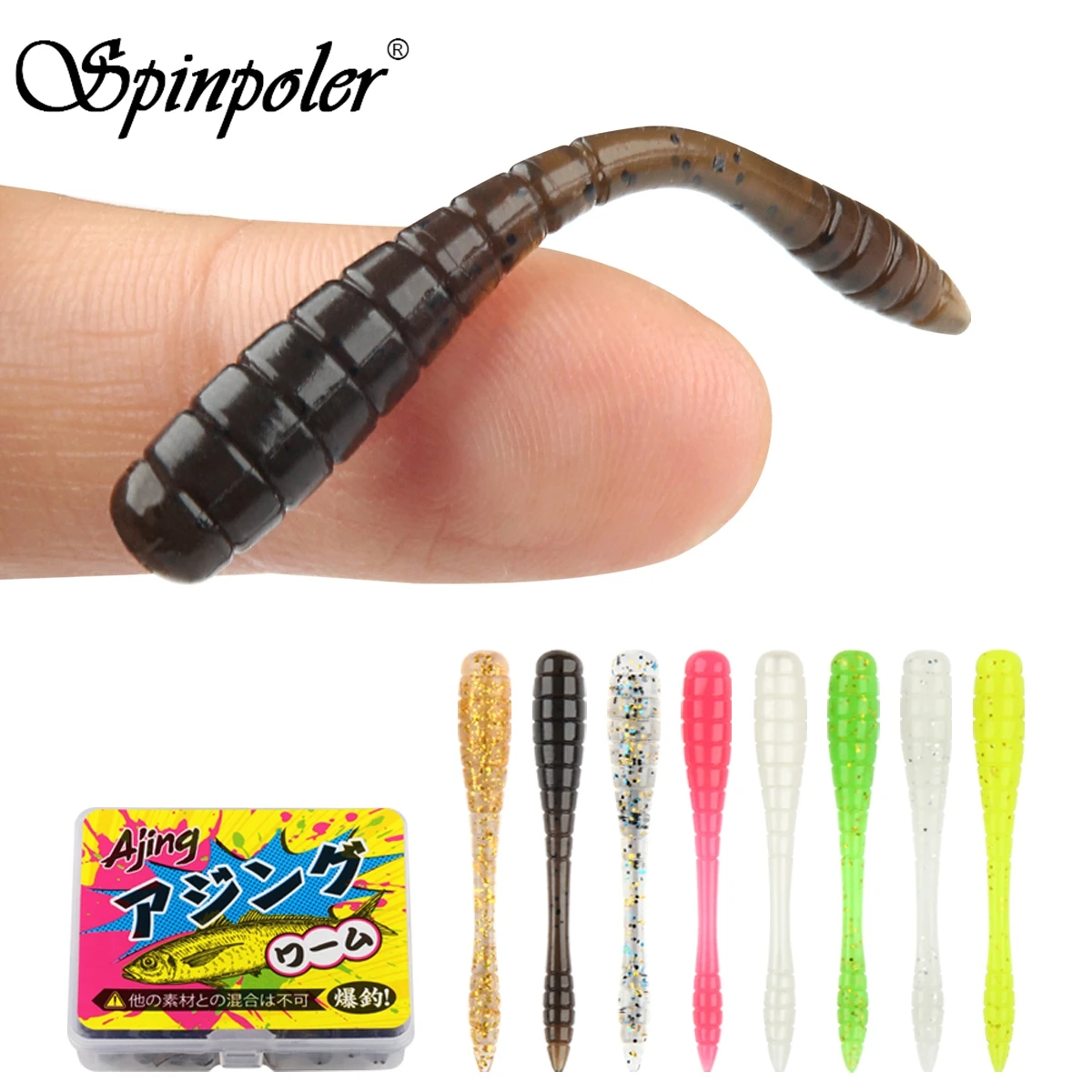 Spinpoler TPR Ajing Soft Lures - Fishing Lure Swimbait 评论和价格