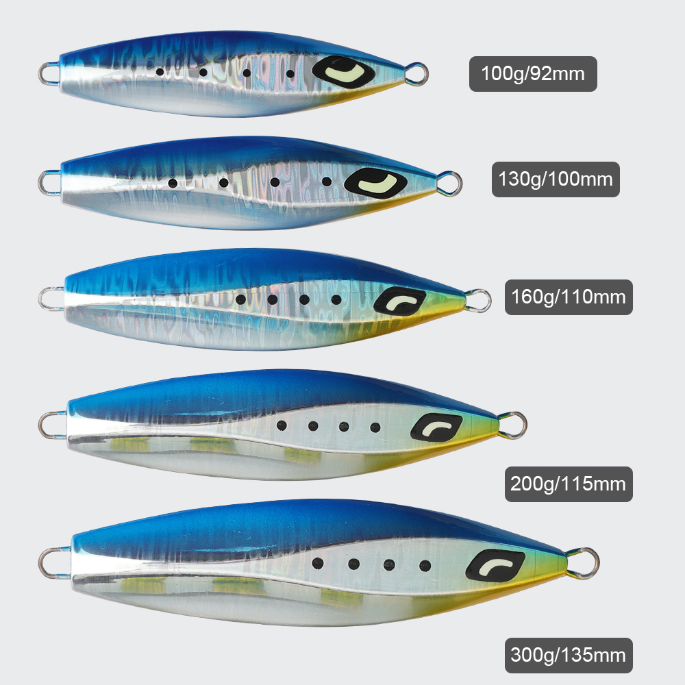 JIGGING PRO 100g 130g 160g 200 - Fishing Lure Spoon 评论和价格