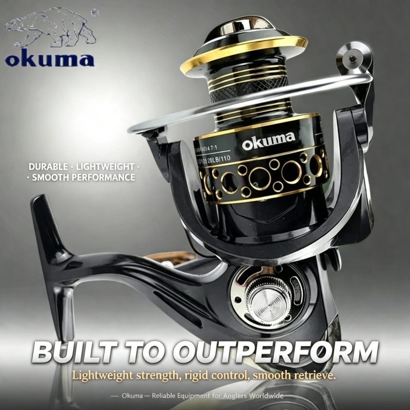 OKUMA-Spinning Reel, MetalUltr - Abu Garcia Reel Max 评论和价格