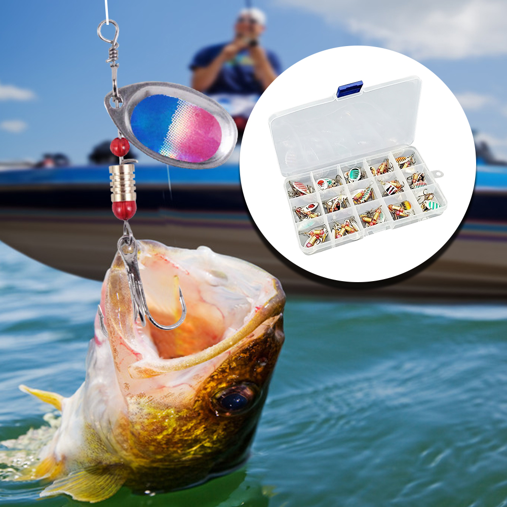 30pcs Metal Spoon Spinner Fish - Fishing Lure Spoon 评论和价格