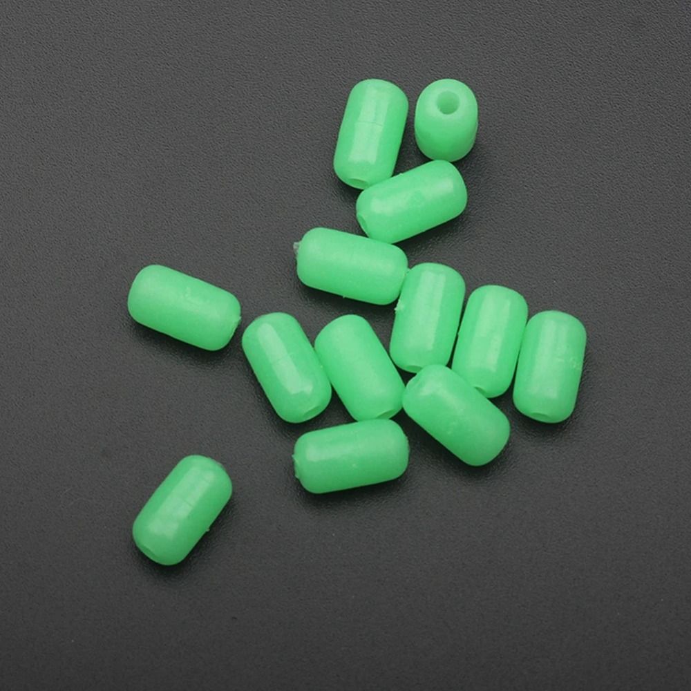 100Pcs/Bag Luminous Fishing So - Fishing Lure Soft Plastic 评论和价格