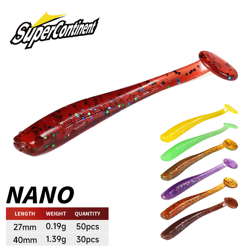 Supercontinent soft bait new m - Fishing Lure Soft Plastic 评论和价格